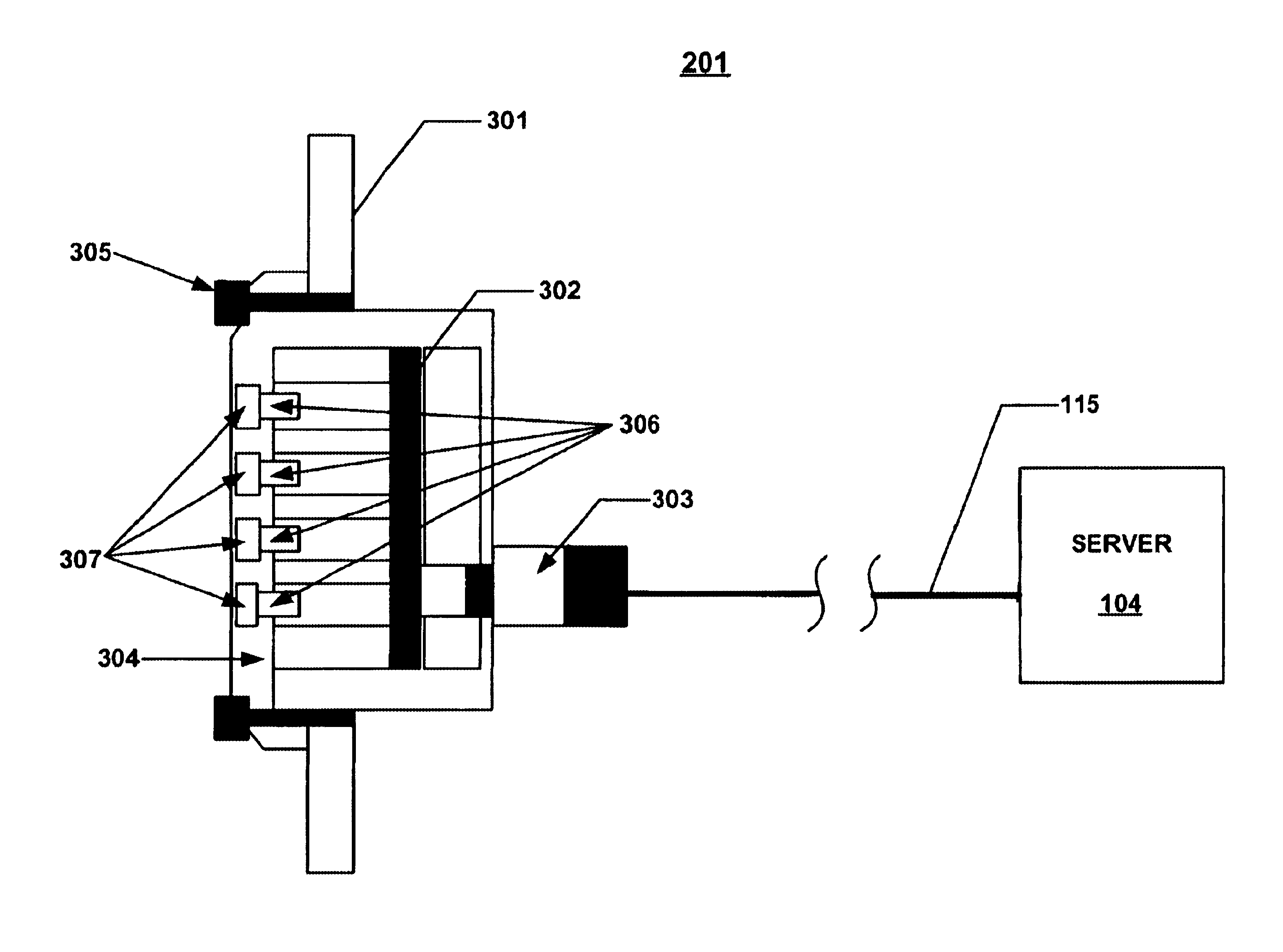 Method and system for installing different communications jacks into an intelligent data concentrator