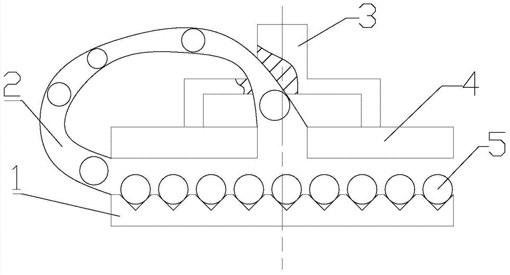 Variable camber groove grinding-based high-precision ceramic ball machining equipment