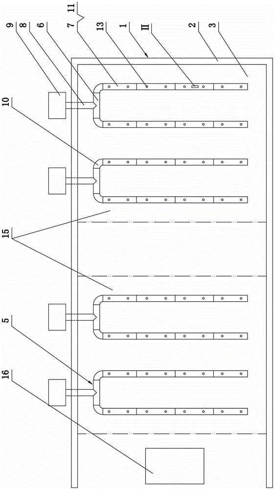 Mechanical ventilating system for storing high-moisture rapeseeds and ventilating method of mechanical ventilating system