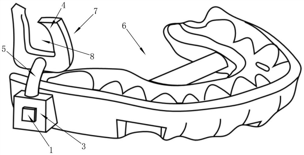 Maxillary sinus lifting side wall fenestration indication guide plate and manufacturing method thereof