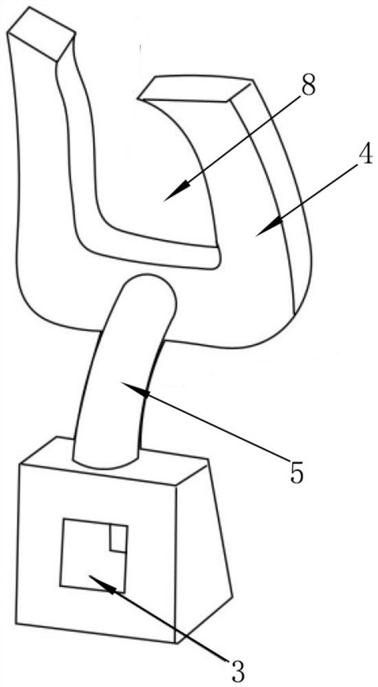 Maxillary sinus lifting side wall fenestration indication guide plate and manufacturing method thereof