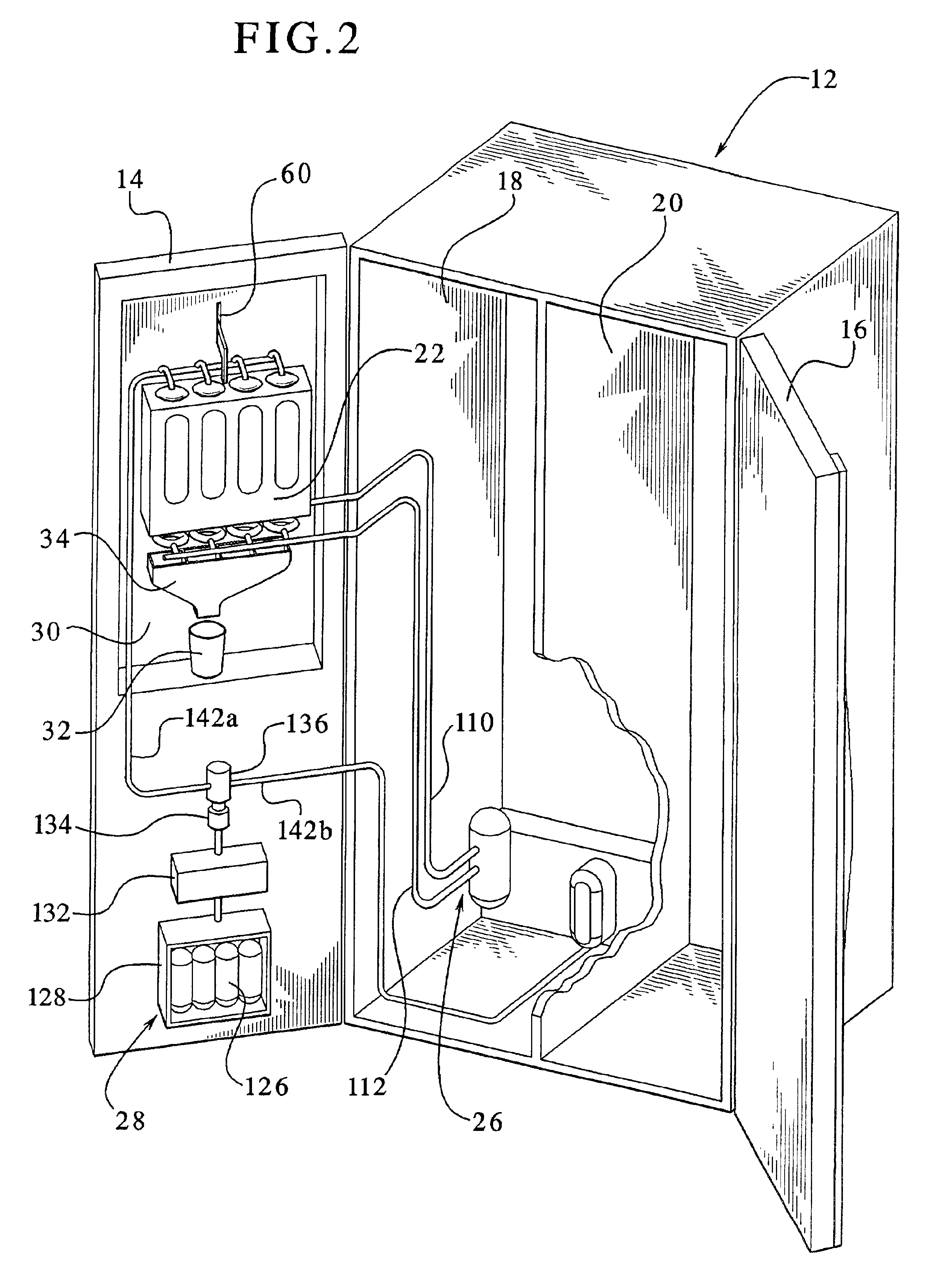 Drink supply canister for beverage dispensing apparatus