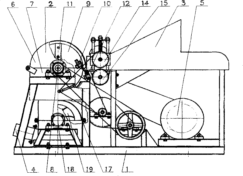 Double-use plant material cutting grinder