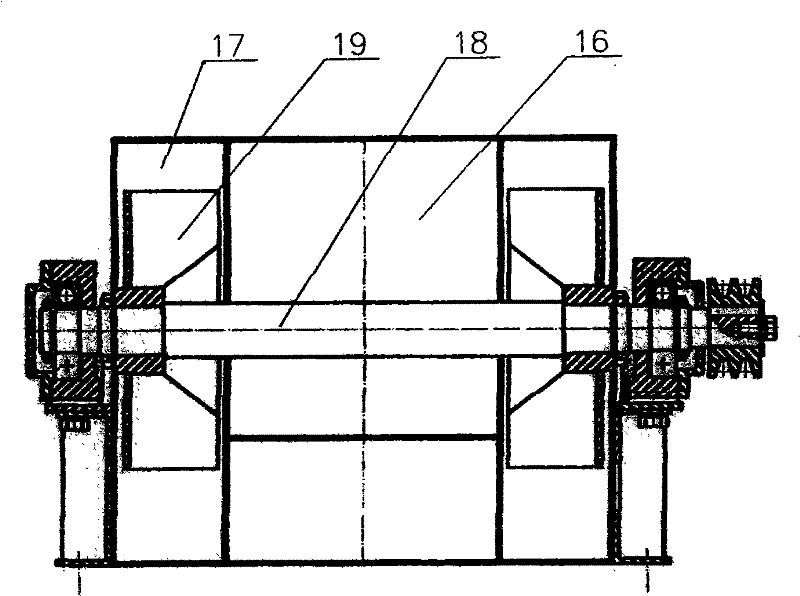 Double-use plant material cutting grinder