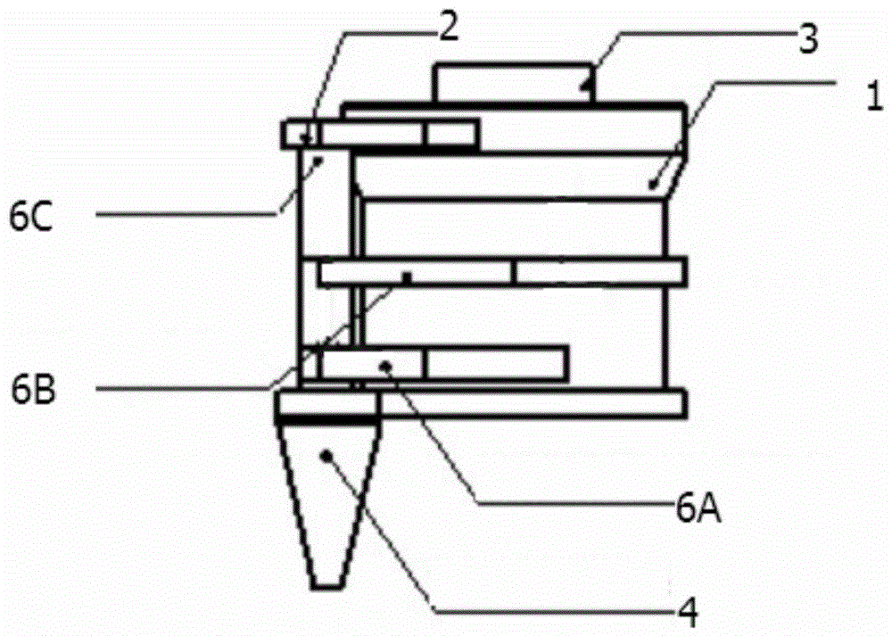 A kind of differential pressure cyclone separator and preparation method thereof