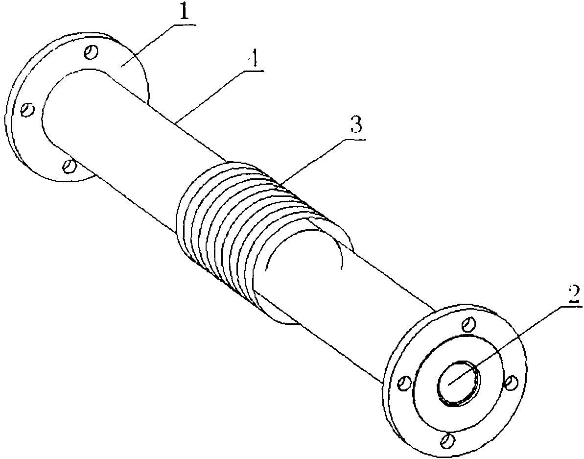 High-temperature vacuum tube