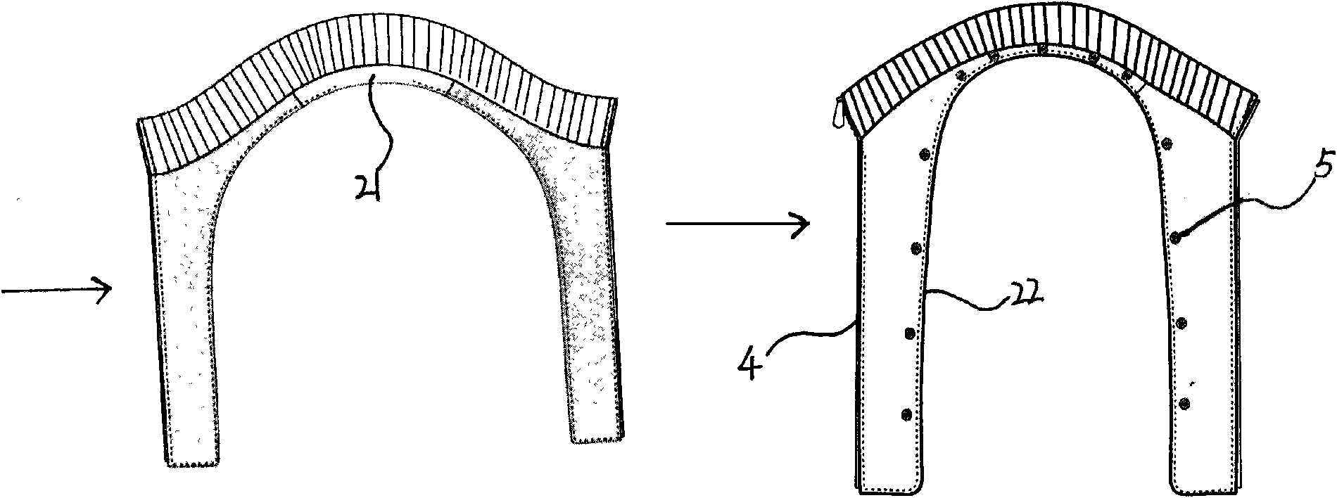 Method for machining thermal western style suit