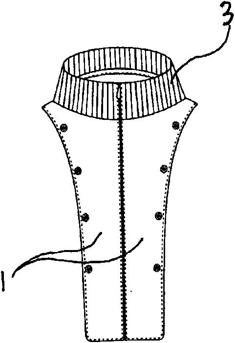 Method for machining thermal western style suit