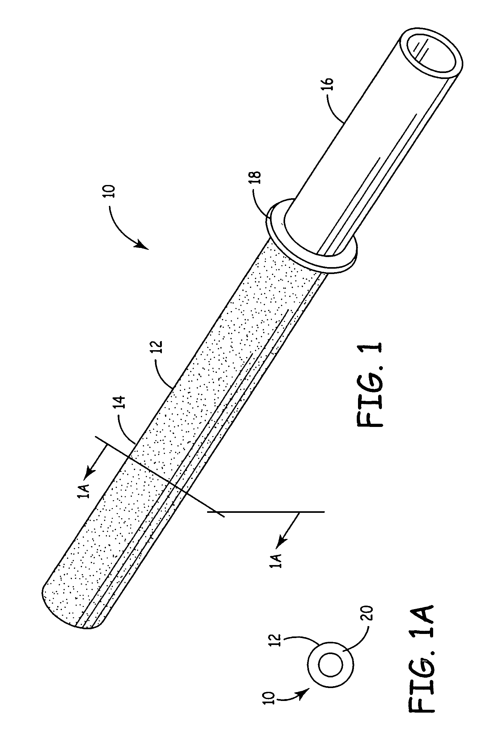 Photoluminescent tube system