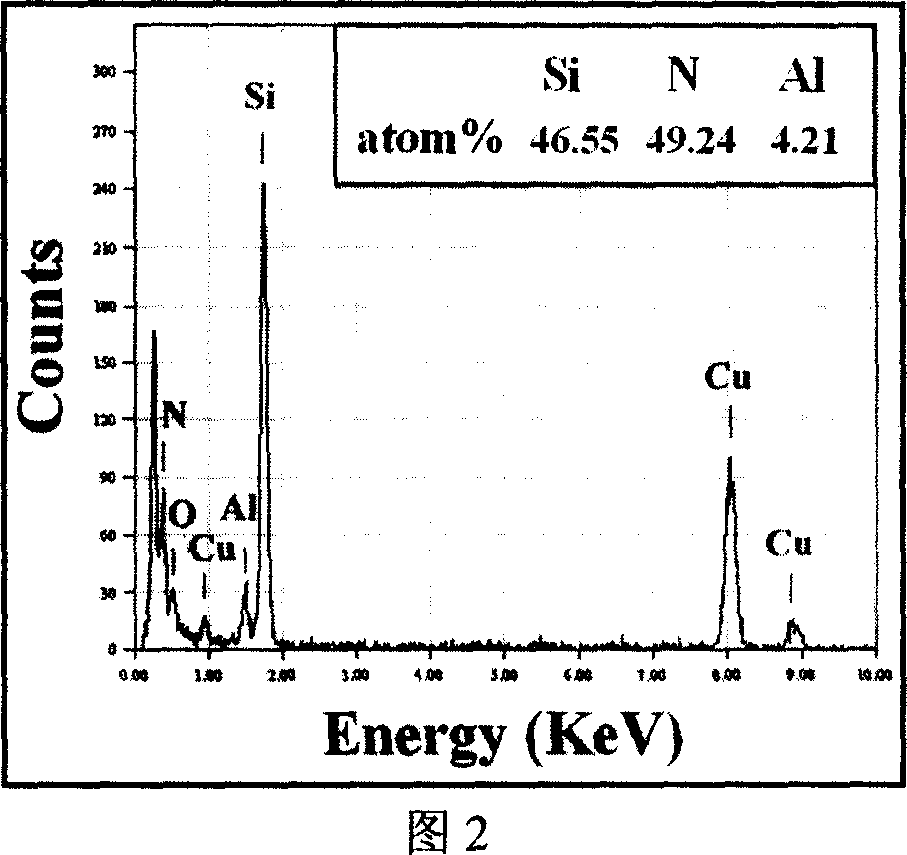 Controllable doping method for Si3N4 single-crystal low-dimension nano material