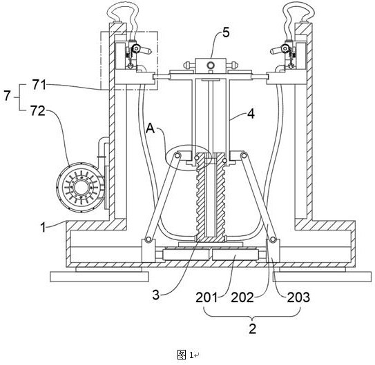 Sediment-resistant bearing dirt cleaning device