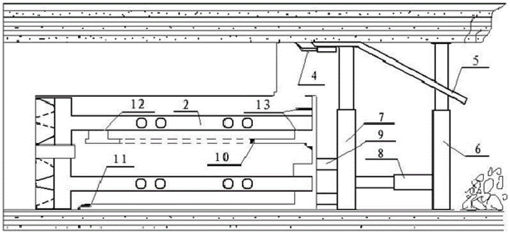 A scraper type coal mining machine