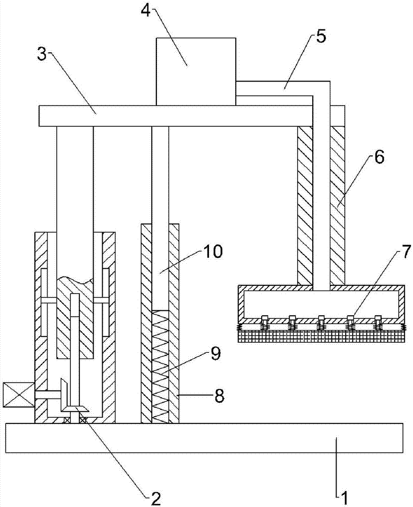 Office stamping equipment with uniform printing ink distribution function