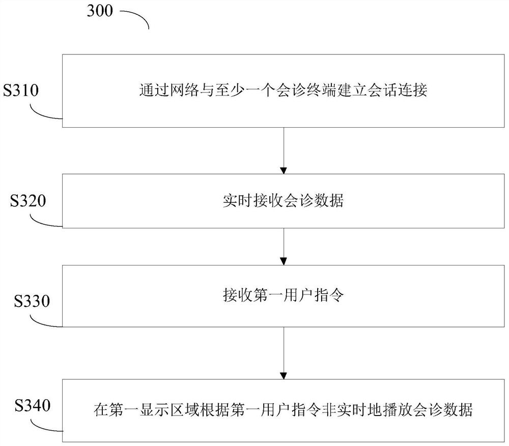 Remote medical teaching method and terminal, and consultation data playback method and terminal