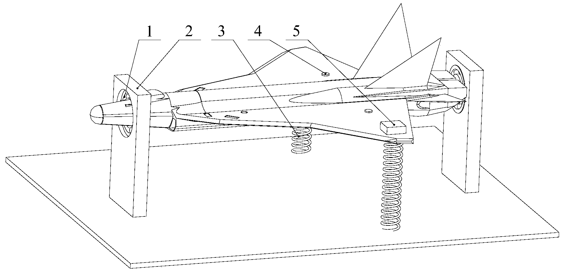 Rotational inertia measuring method and device