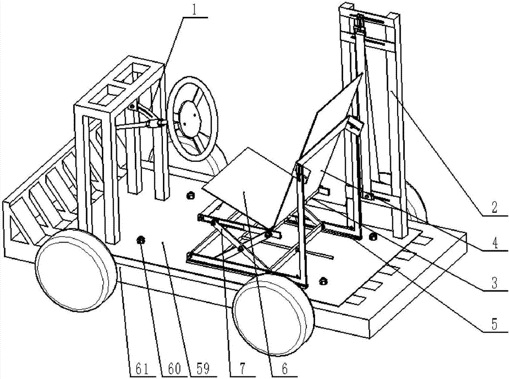 Adjustable occupant restraint system collision test device