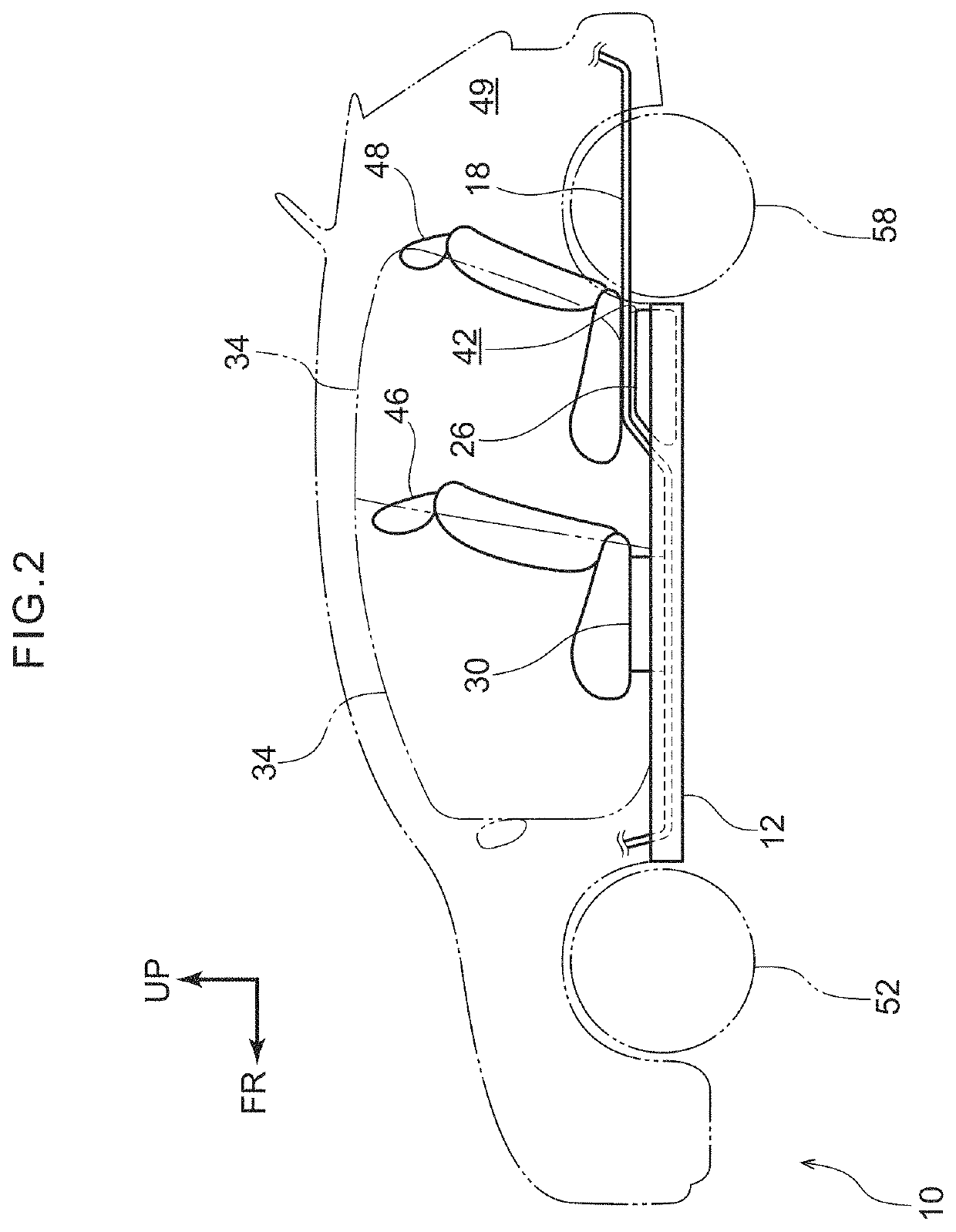 Vehicle underbody structure