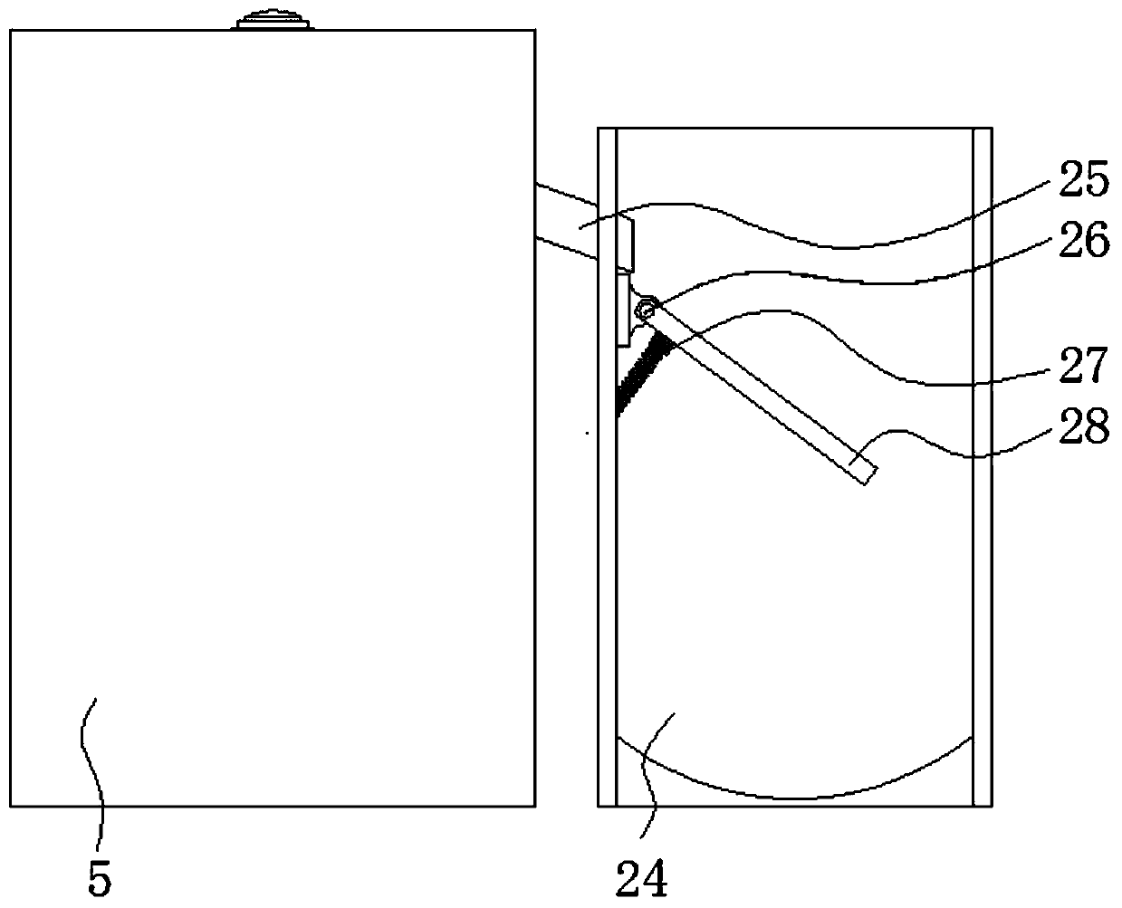 Oil-water separation process for kitchen waste treatment