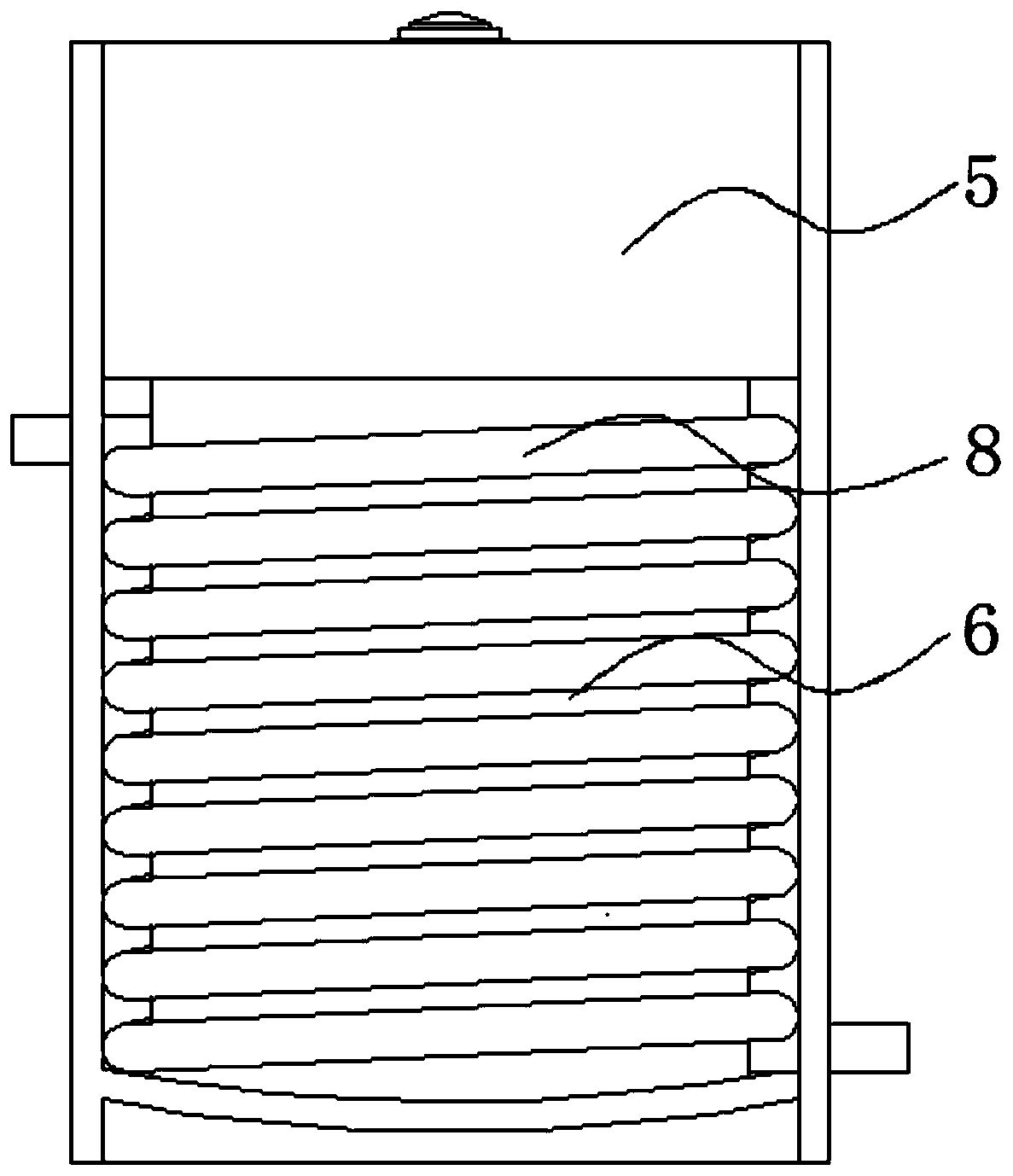 Oil-water separation process for kitchen waste treatment