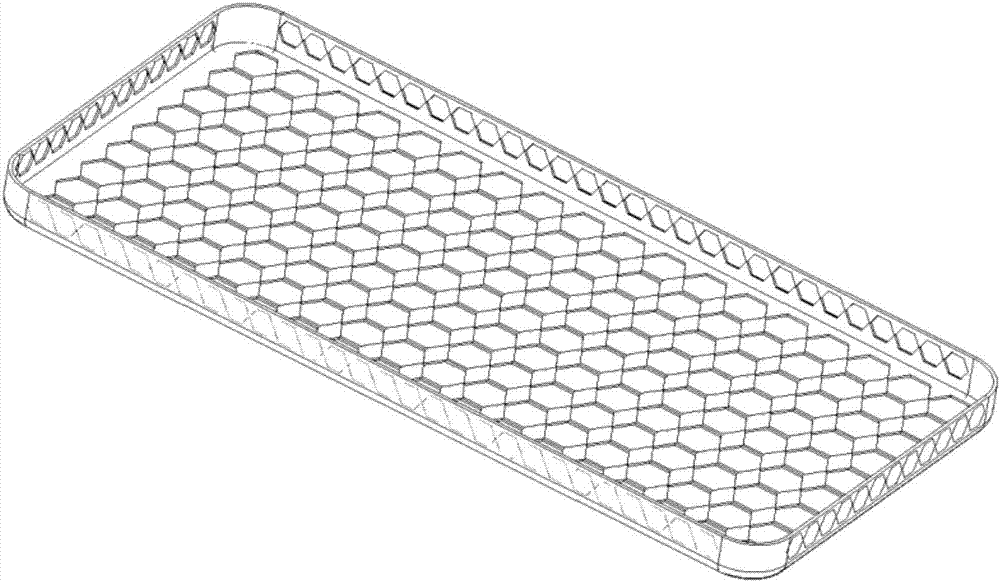 Manufacturing method and application of alveolate blind hole toughened zirconium oxide ceramic shell