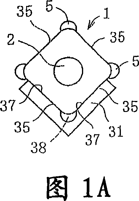 Projection nut feeding device