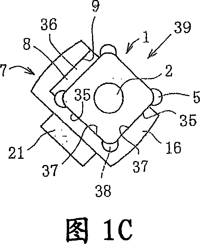 Projection nut feeding device