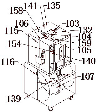 A suitcase type folding electric bicycle