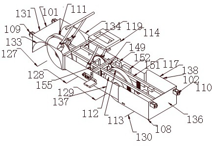 A suitcase type folding electric bicycle