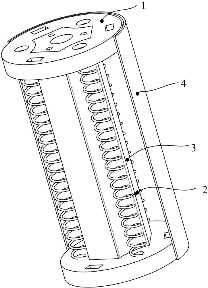 Double-stroke shape memory alloy driven soft module