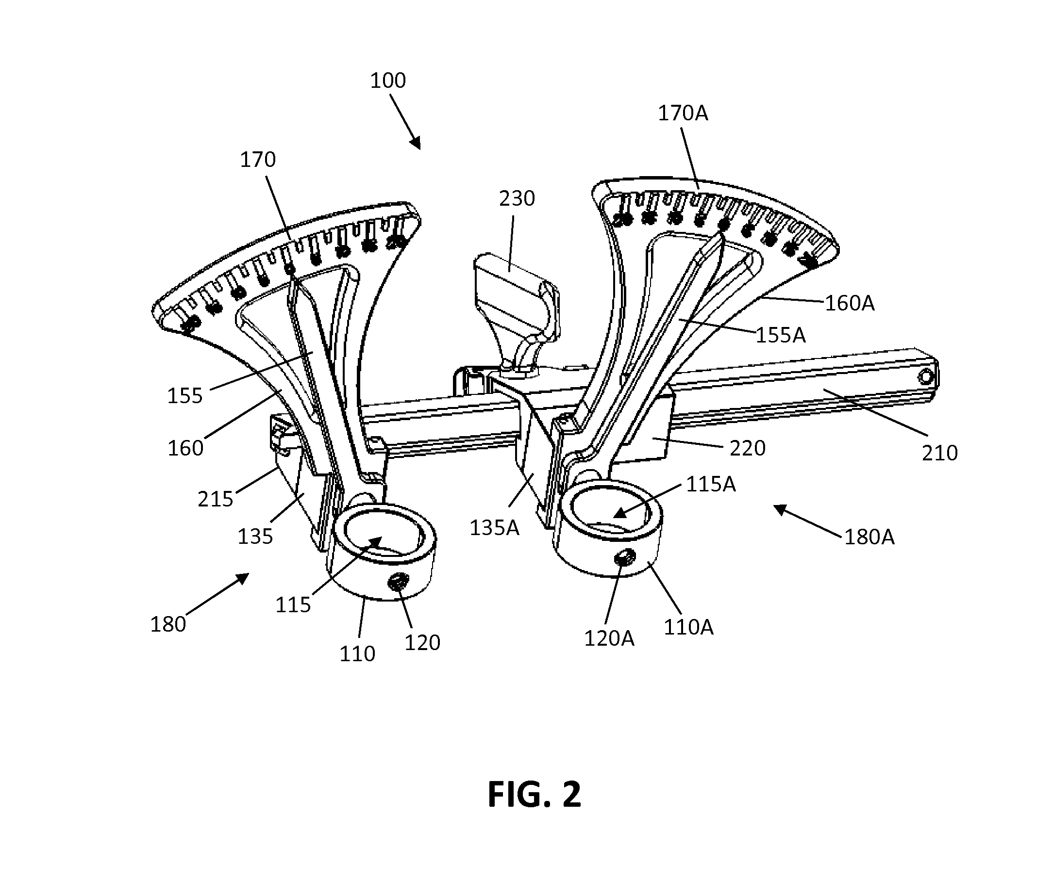 Spinal alignment frame