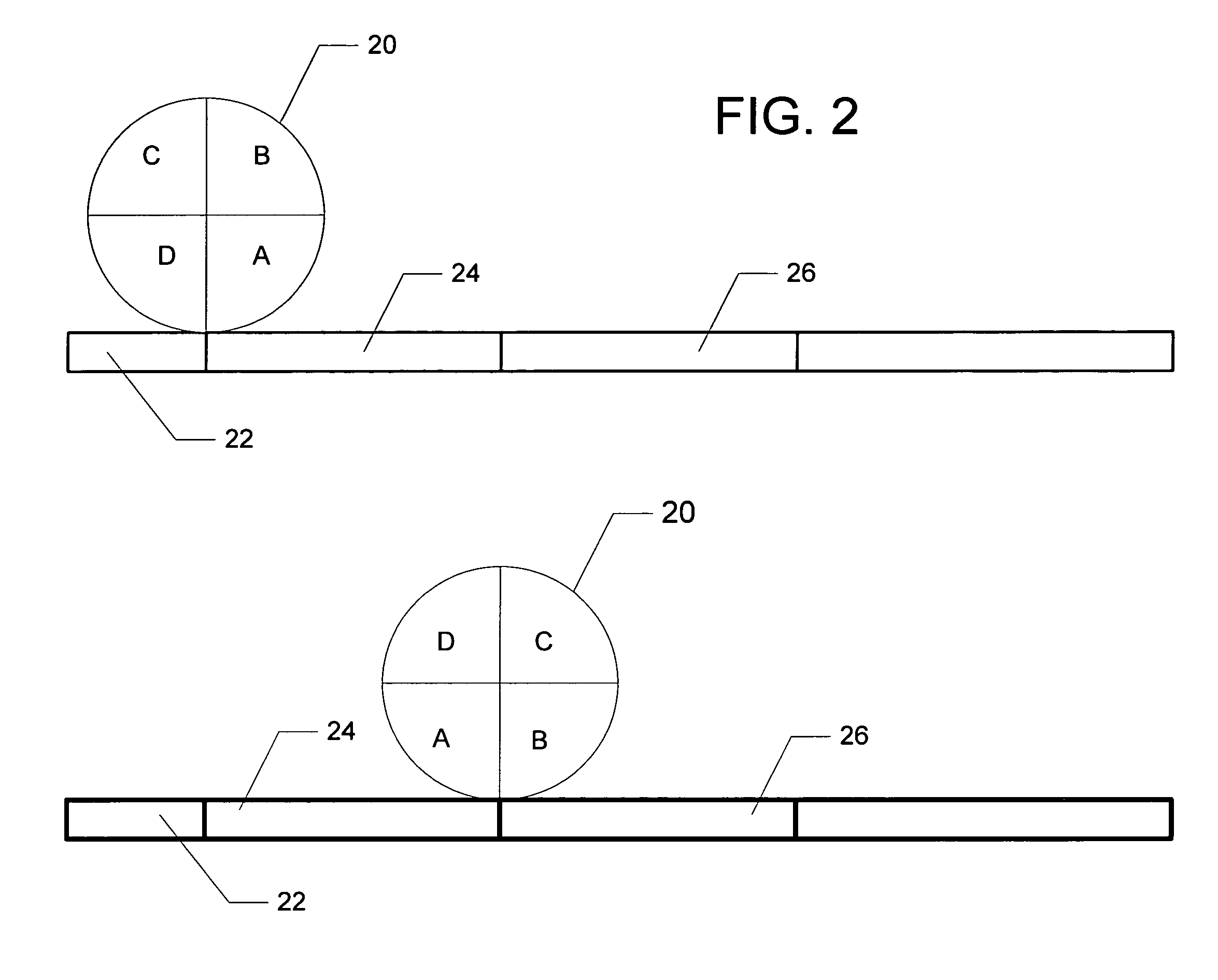 In-track wheel inspection system