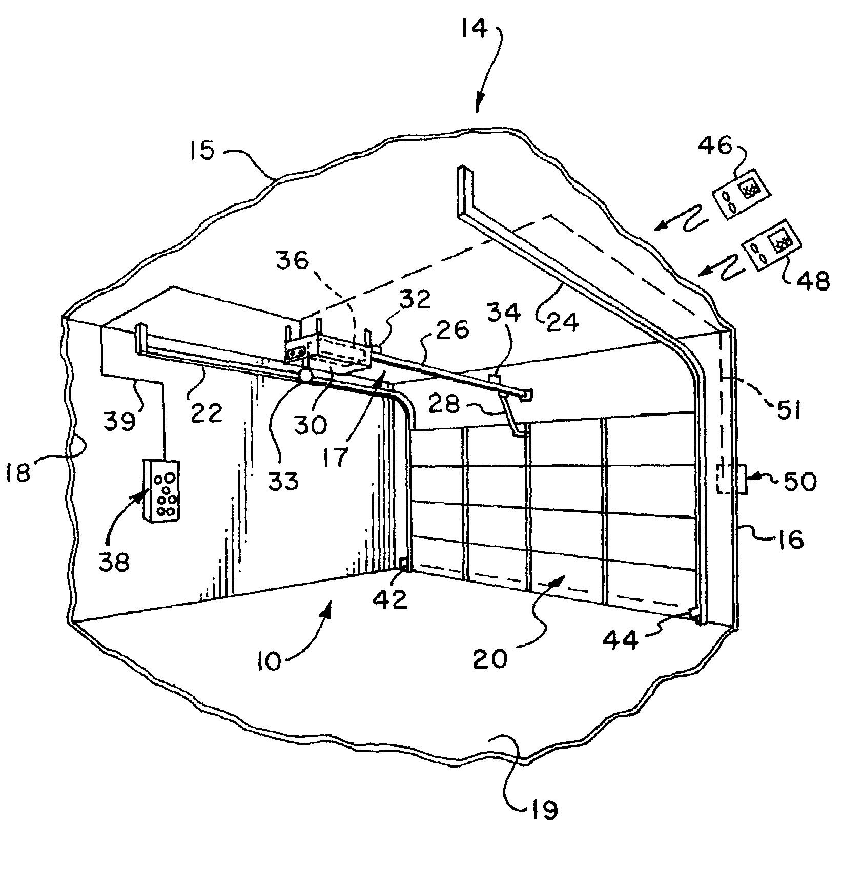 Speech activated door operator system