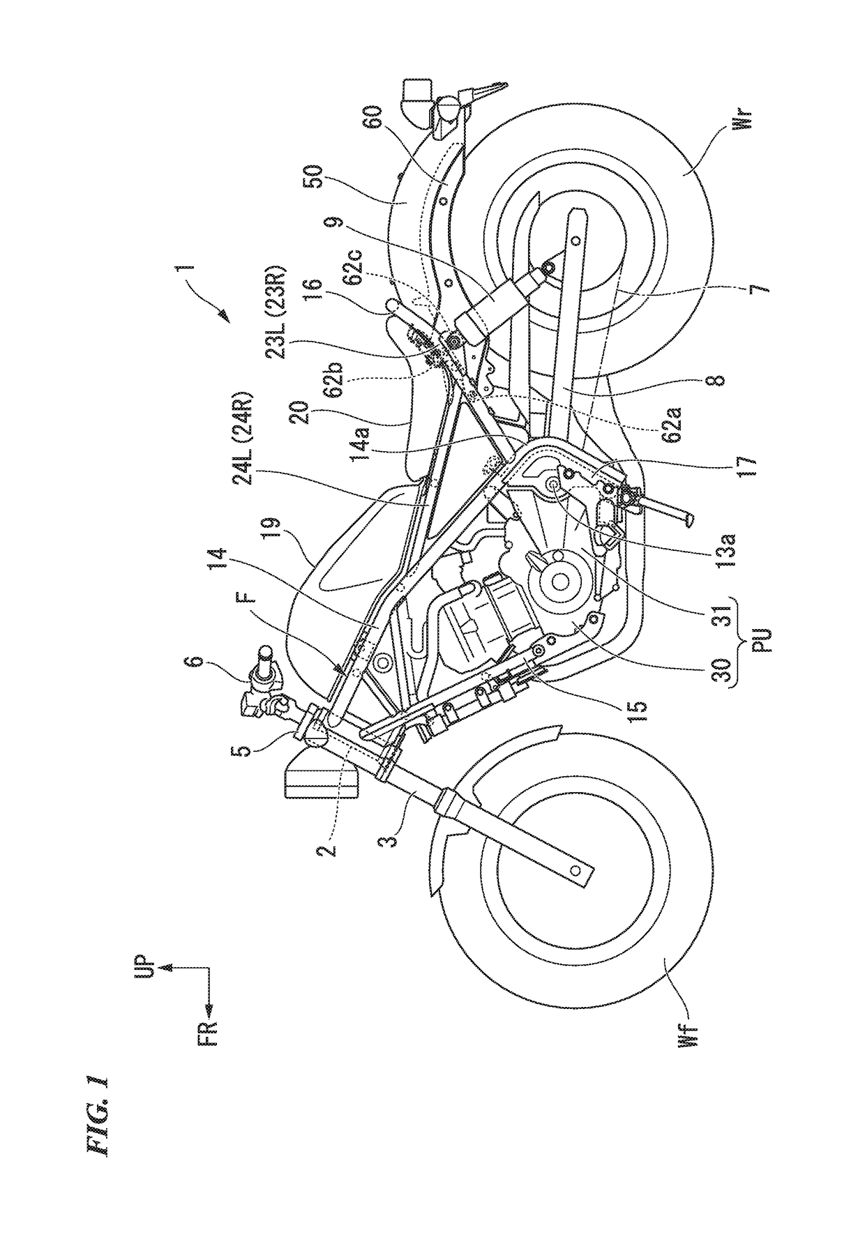 Seat attachment structure of saddle riding vehicle