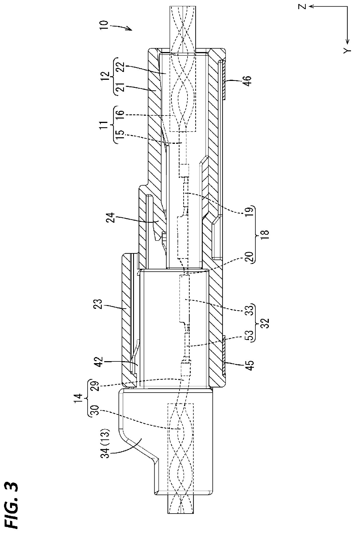 Shield structure and wiring harness