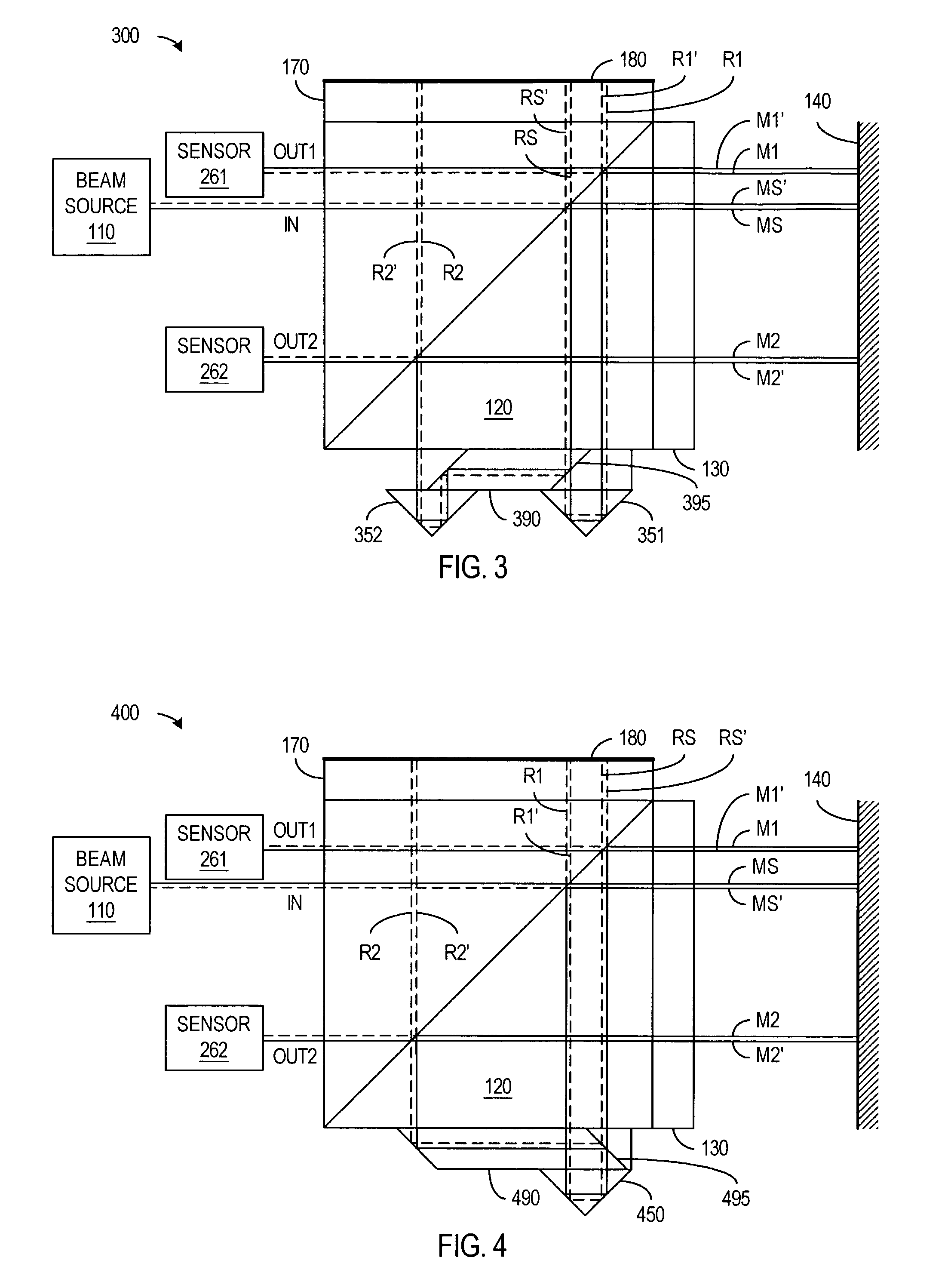 Compact multi-axis interferometer