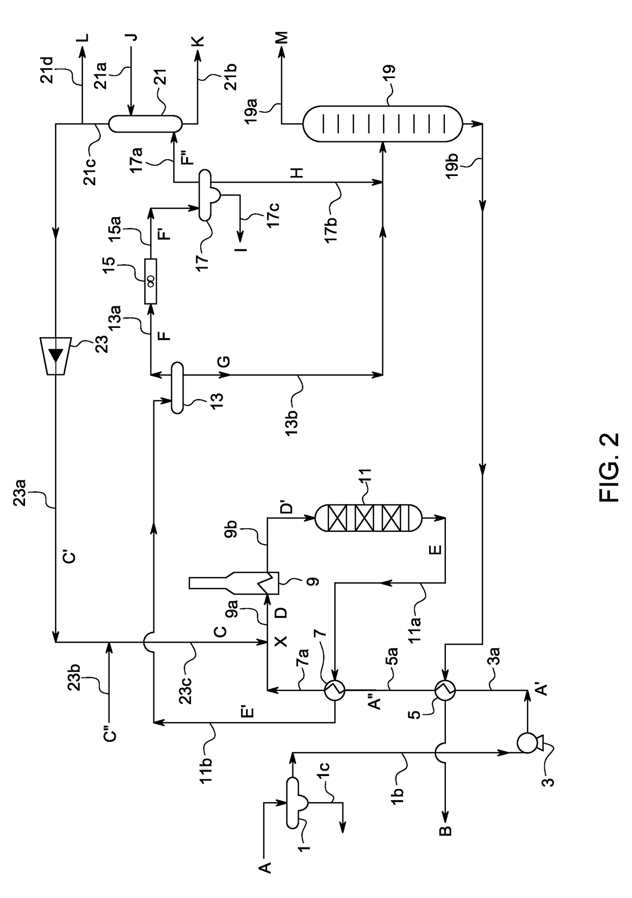 Multi-Stage Process and Device for Distributive Production of a Low Sulfur Heavy Marine Fuel Oil