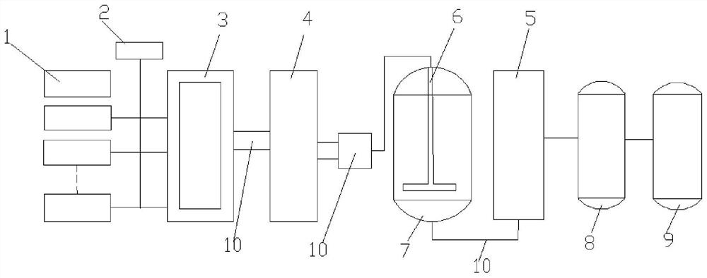 Detergent for gasoline car as well as preparation device and method of cleaning agent