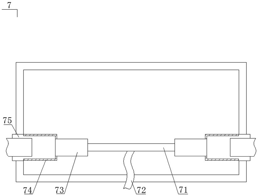 Expansion joint anti-inclusion multiple water stop device for bridge and implementation method thereof