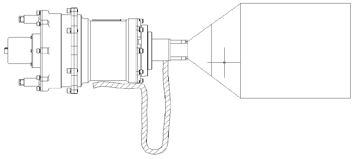 Swing type solar panel driving mechanism