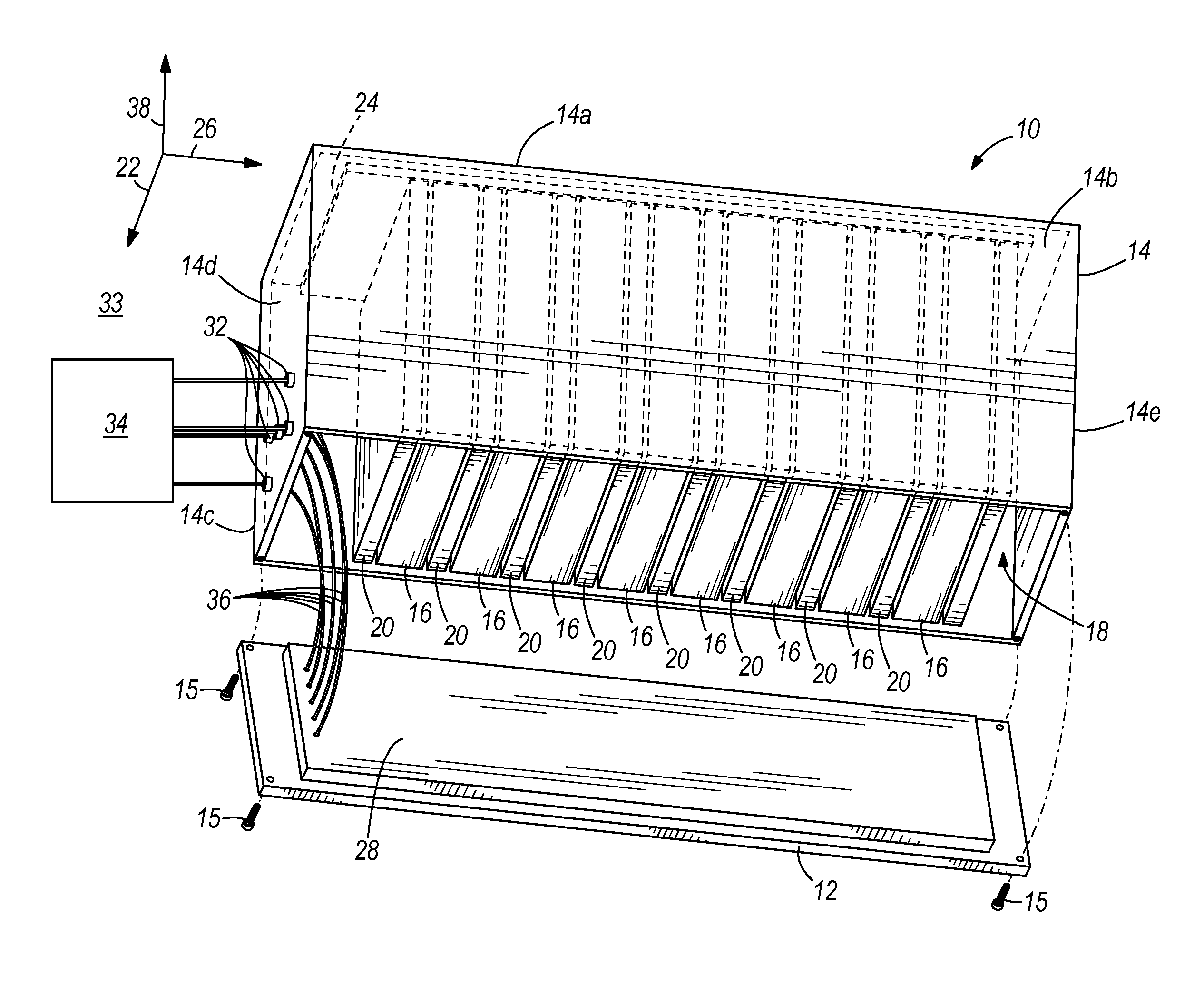 Chassis system and method for holding and protecting electronic modules