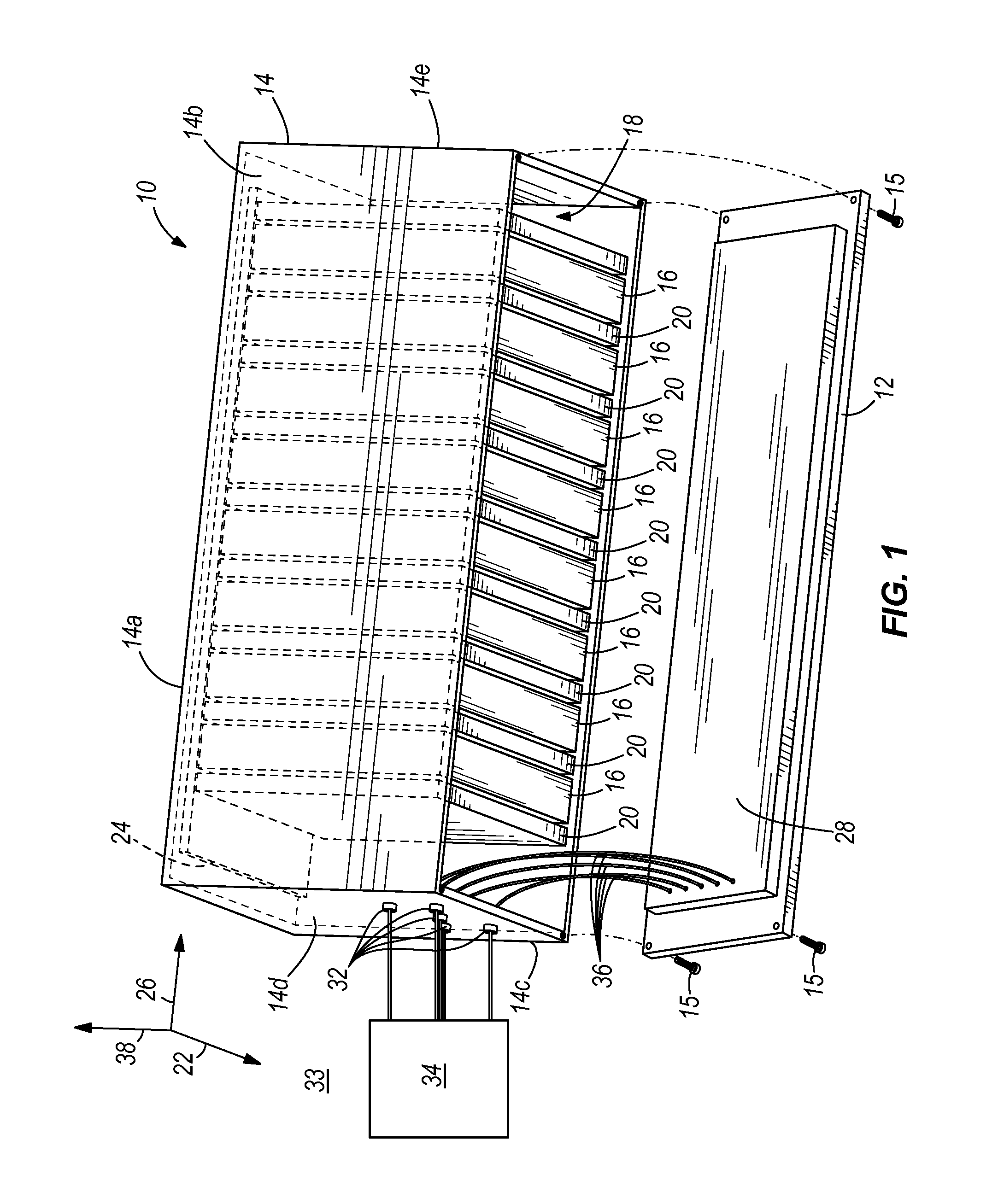 Chassis system and method for holding and protecting electronic modules