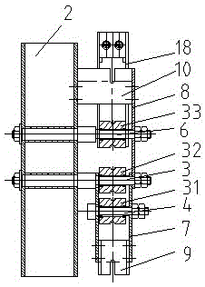 Floating pipe binding steel wire device