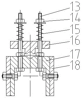 Floating pipe binding steel wire device