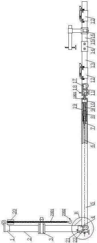 Simple car body sheet metal stretching correction equipment