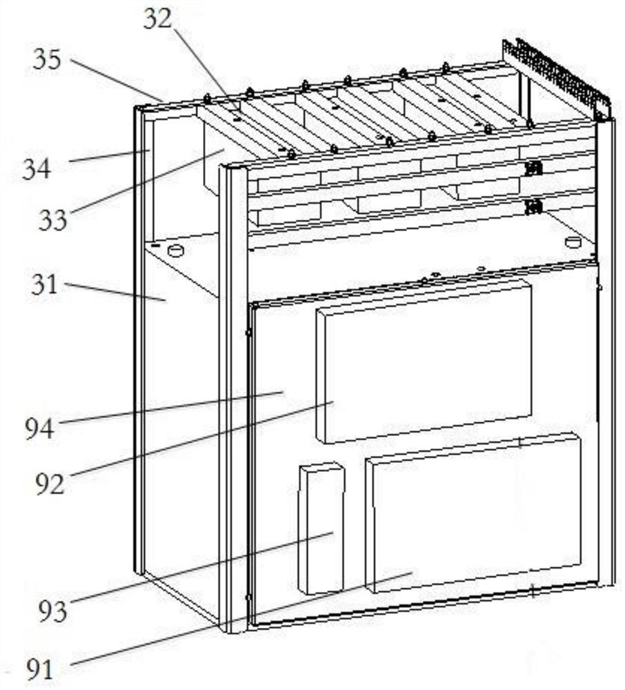 Cabinet type trigger loop device