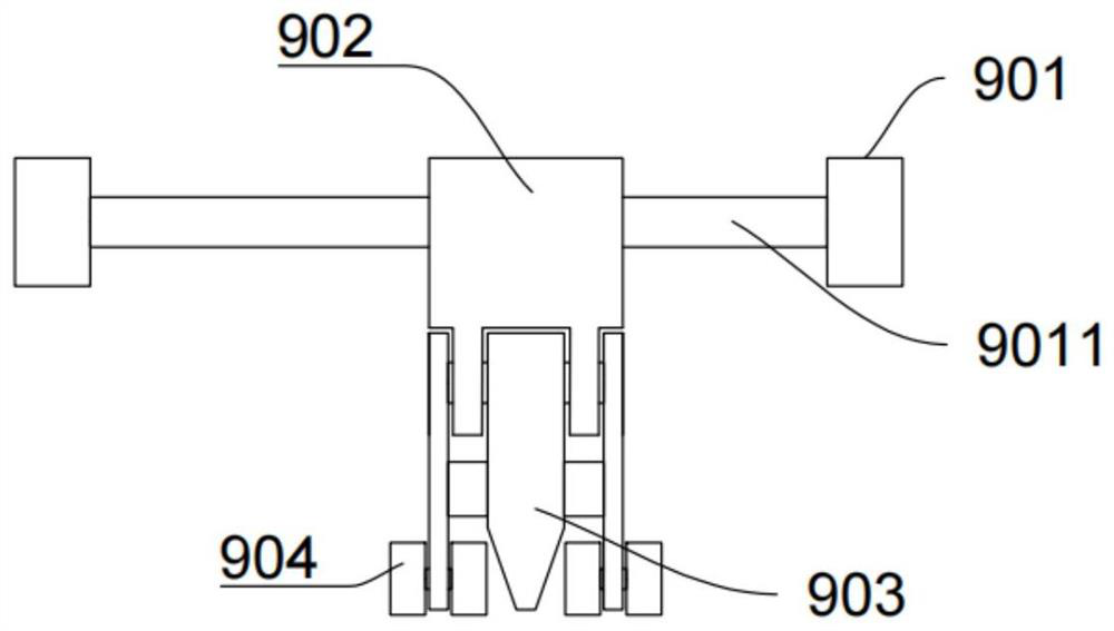 Crack filling and repairing equipment for road maintenance