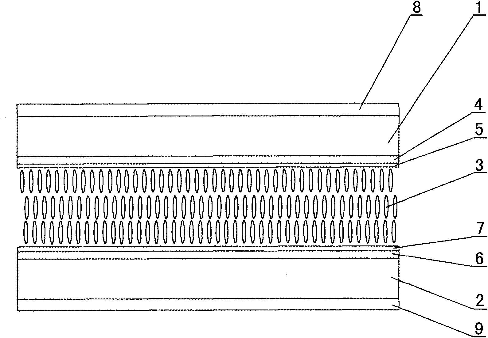 Passive driving LCD