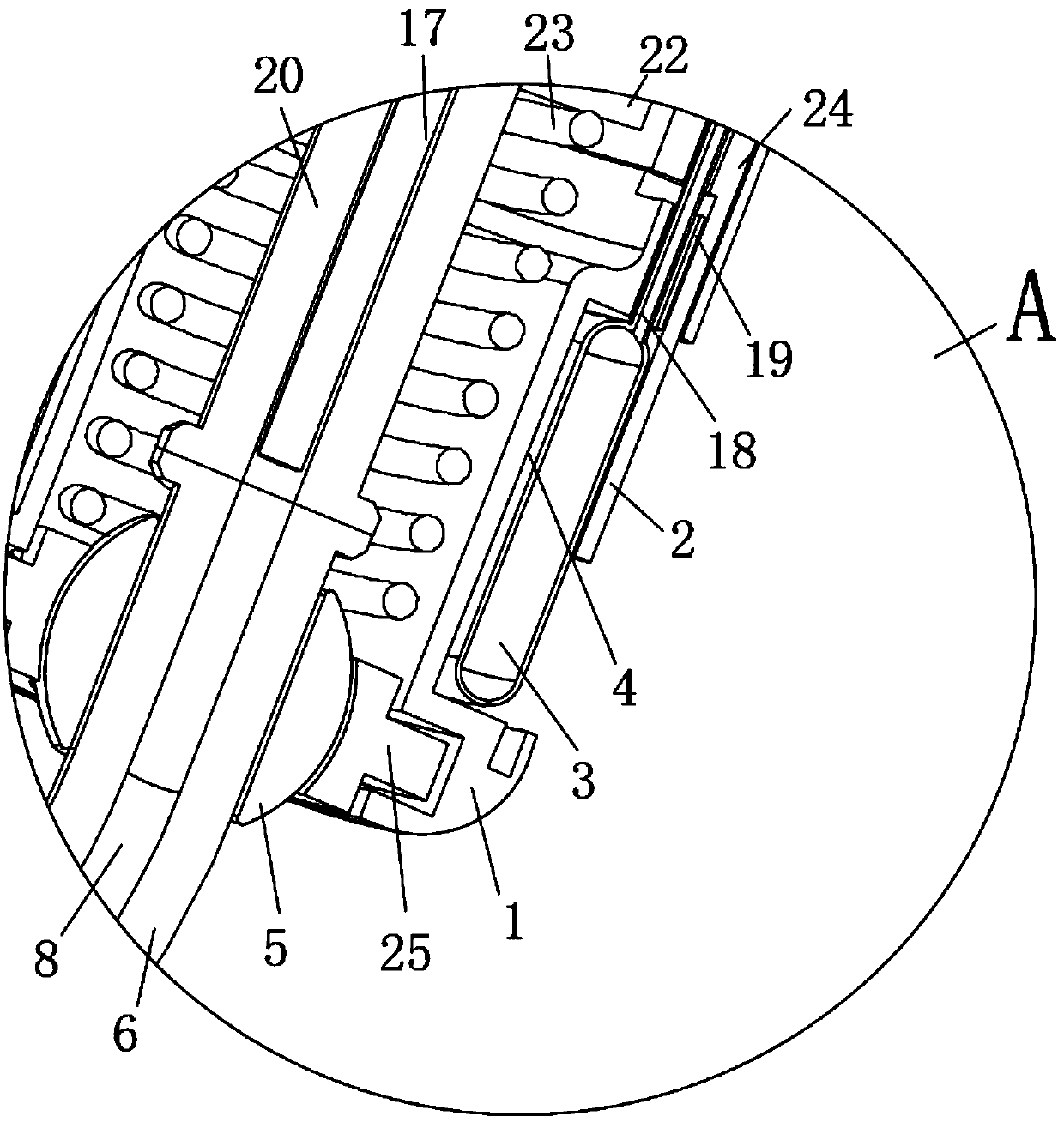 Drug delivery device for gynecological care