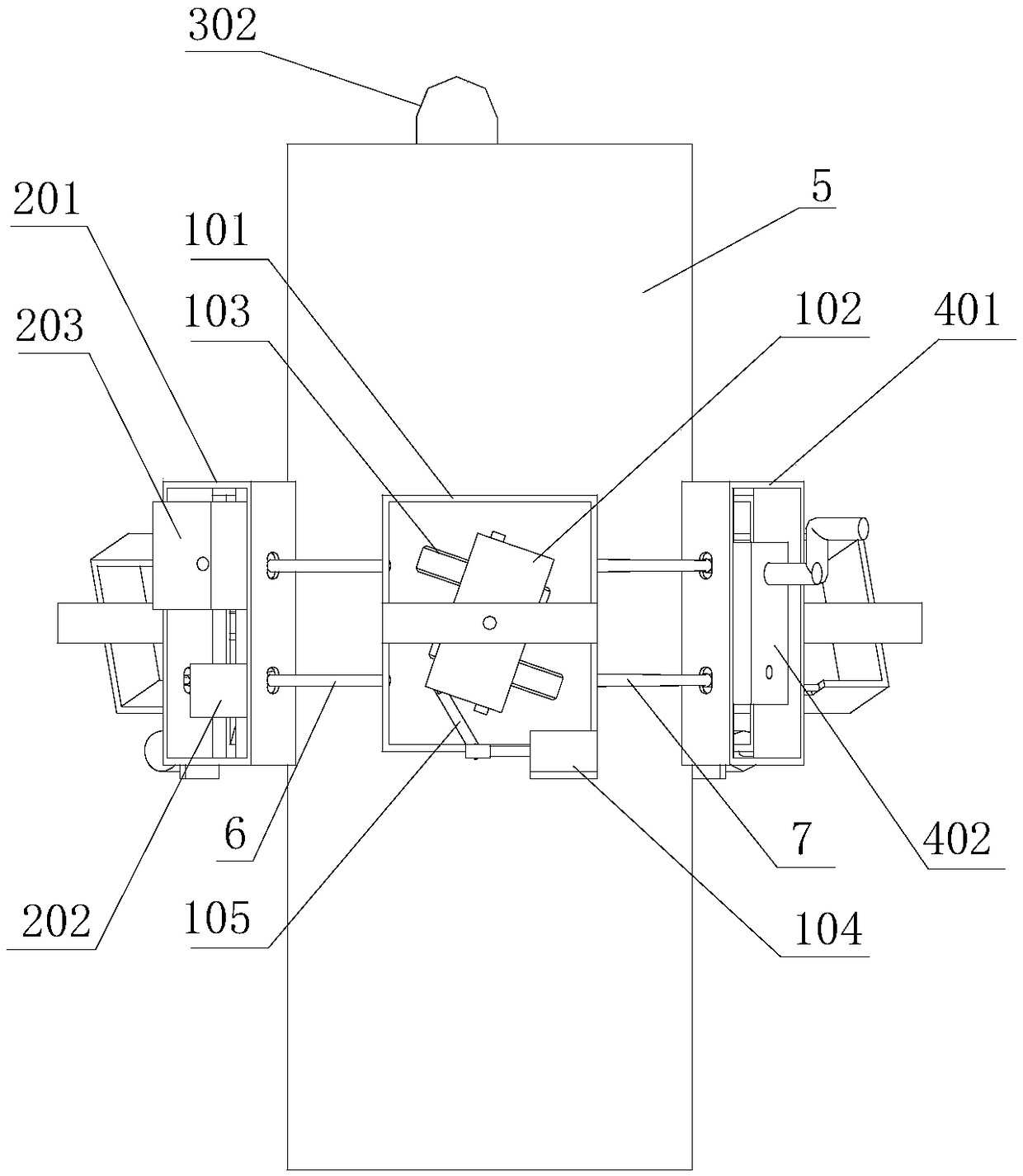 Trajectory-controllable pruning method based on tree climbing of robot