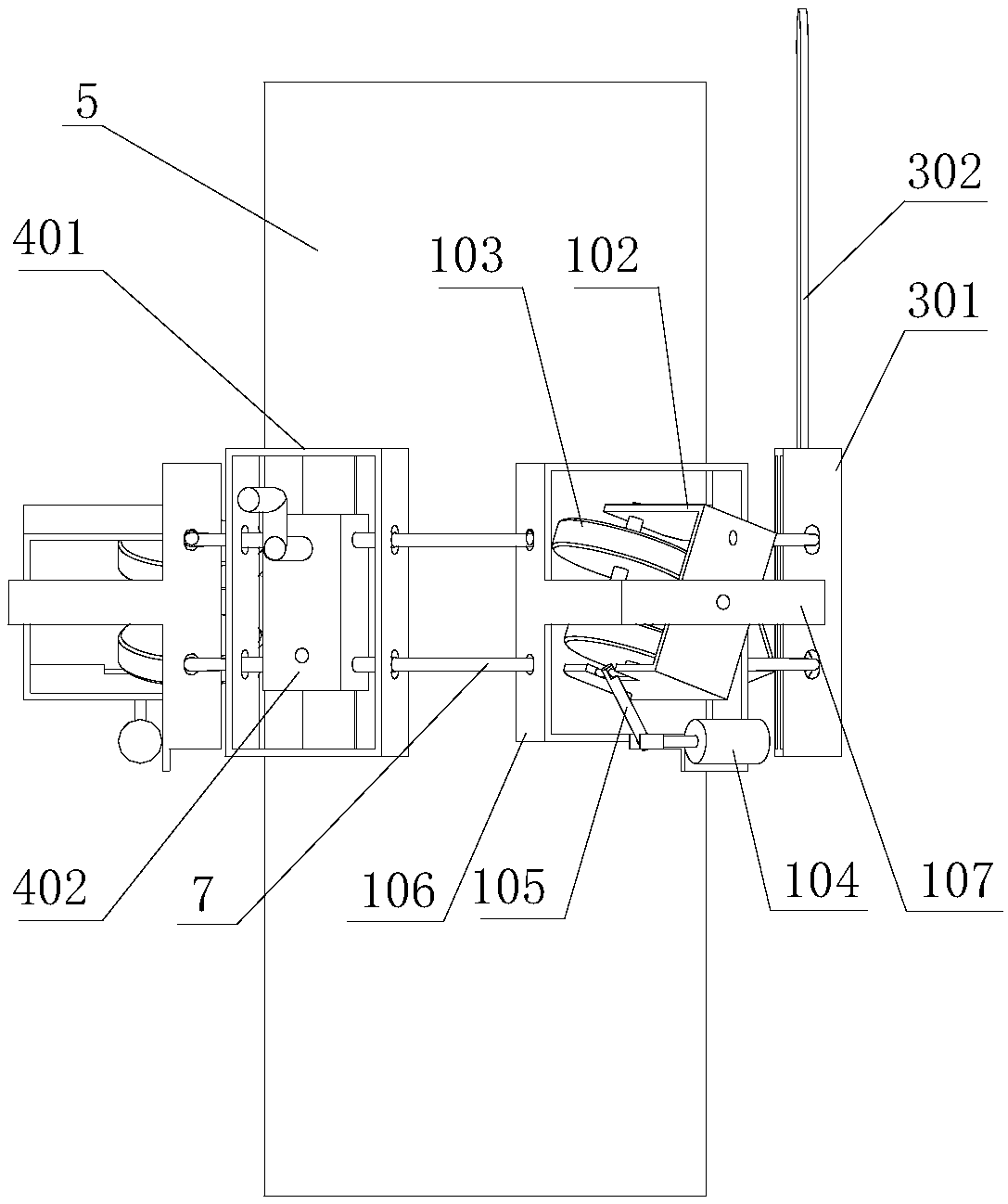 Trajectory-controllable pruning method based on tree climbing of robot